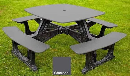Bistro Outdoor Dining Table – 8 Seat Made from Recycled Plastic