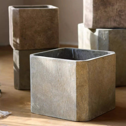 StoneGrain Square Planter